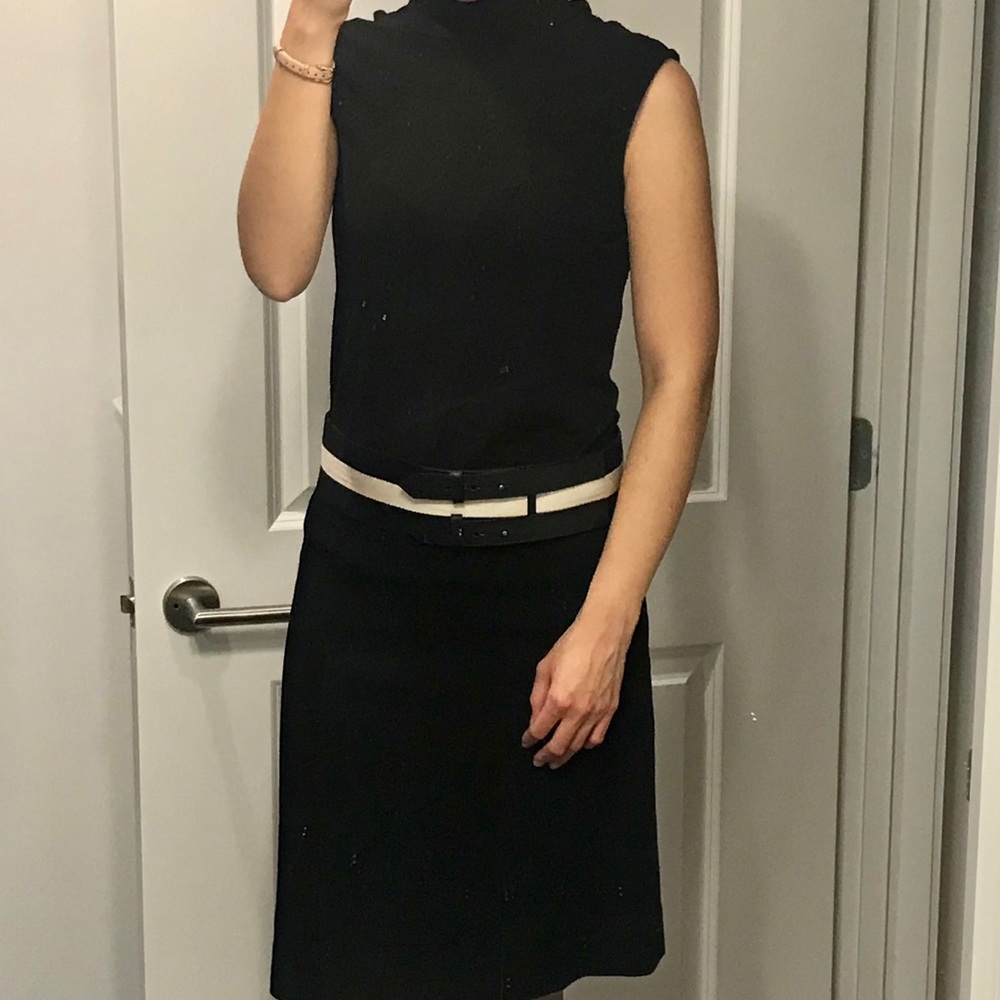 Bally Black Wool Dress
